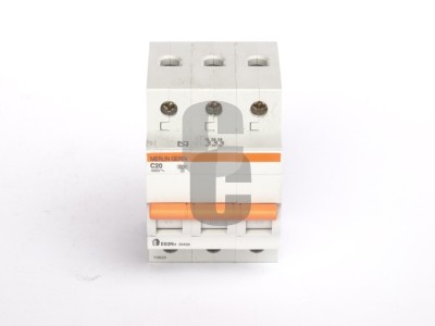 Автоматичен трифазен предпазител 20А                                                                                                                                                                                                                                                                        